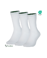 3 Pack Seamless Bamboo Socks- White