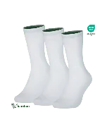 3 Pack Seamless Bamboo Socks- White