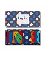 Happy Socks Big Dot Presentbox 4-pack