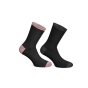 Fashion Design Socks Pink And Black