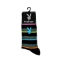 Playboy Striped Design Socks