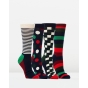 Happy Socks 4 Pair Holiday Gift Box- Women