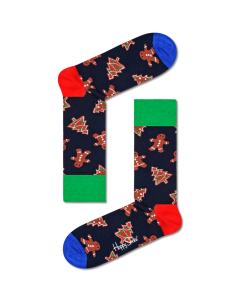 Happy Socks 1-Pack Gingerbread Cookies Socks Gift Box