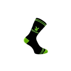 Playboy logo type design sokker
