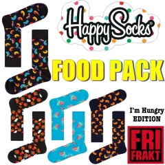 Happy Socks 4 Pair Food Pack Special Edition For Men