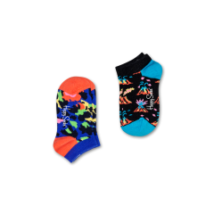 Happy Socks 2-Pack Leopard Low Socks For Kids