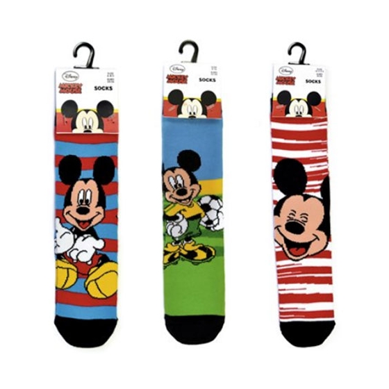 Officiella Mickey Mouse sorterade strumpor för barn