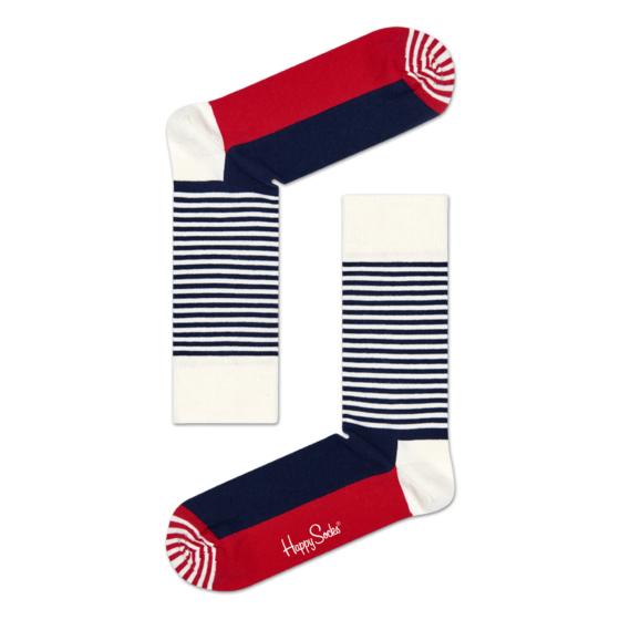 Happy Socks Half Stripe Socks